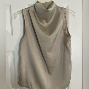 Elegant Sleeveless Satin Top